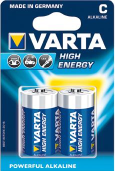 Batterie HIGH ENERGY Baby2er Blister E Varta